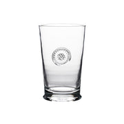 From our Berry & Thread Collection - Fizz, swizzle, sip, relax. Our handsome highball crafted in Portugal from mouth blown glass is a celebrated treat at the end of your day. Thicker glass and elegant style make this versatile and classic vessel an essential addition to your everyday drinkware collection.