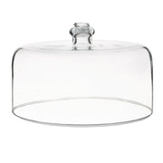 From our Berry & Thread Collection- For the consummate hostess, baker, and those who deem such items a necessity, not a whim...rejoice! This cake dome is constructed of our sturdiest mouth blown glass from Portugal, enabling you to infuse your everyday entertaining with a healthy (and sweet) dose of elegance.