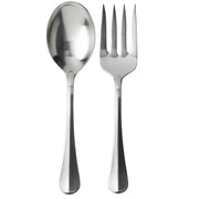 From our Bistro Collection - The joie de vivre radiating from the outdoor cafes of Paris captures the essence our Bistro hostess set. With a lustrous satin-finish, classic center pleat and generous weight, our 19/10 stainless steel Bistro hostess set is an enduring keepsake that you will relish in giving.