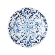 From our Wanderlust Collection- A journey to the sandy Iberian coast inspired this Iberian Journey motif. We've reinterpreted this region's stunning cobalt blue painted tiles onto key accent pieces such as this dessert/salad plate.