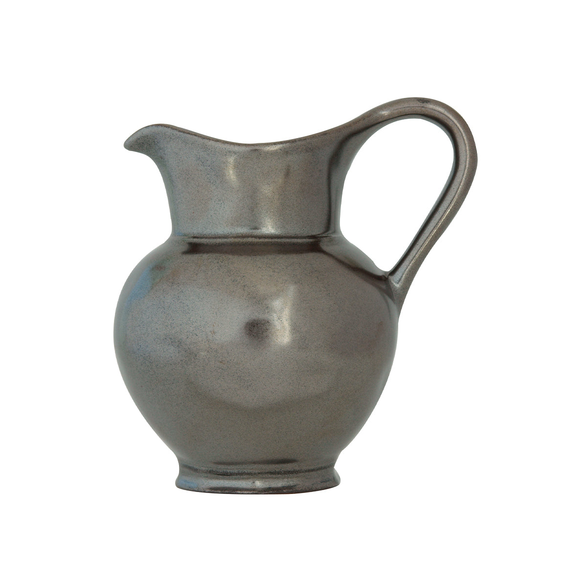 From our Pewter Collection - This handsome little vessel makes a dashing companion to our sugar bowl. Add a splash of cream to your coffee or a drizzle of syrup to your pancakes with panache.