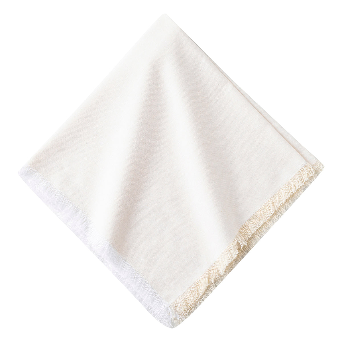 A timeless neutral, our Essex Whitewash napkins are textural with a subtle cross weave effect.