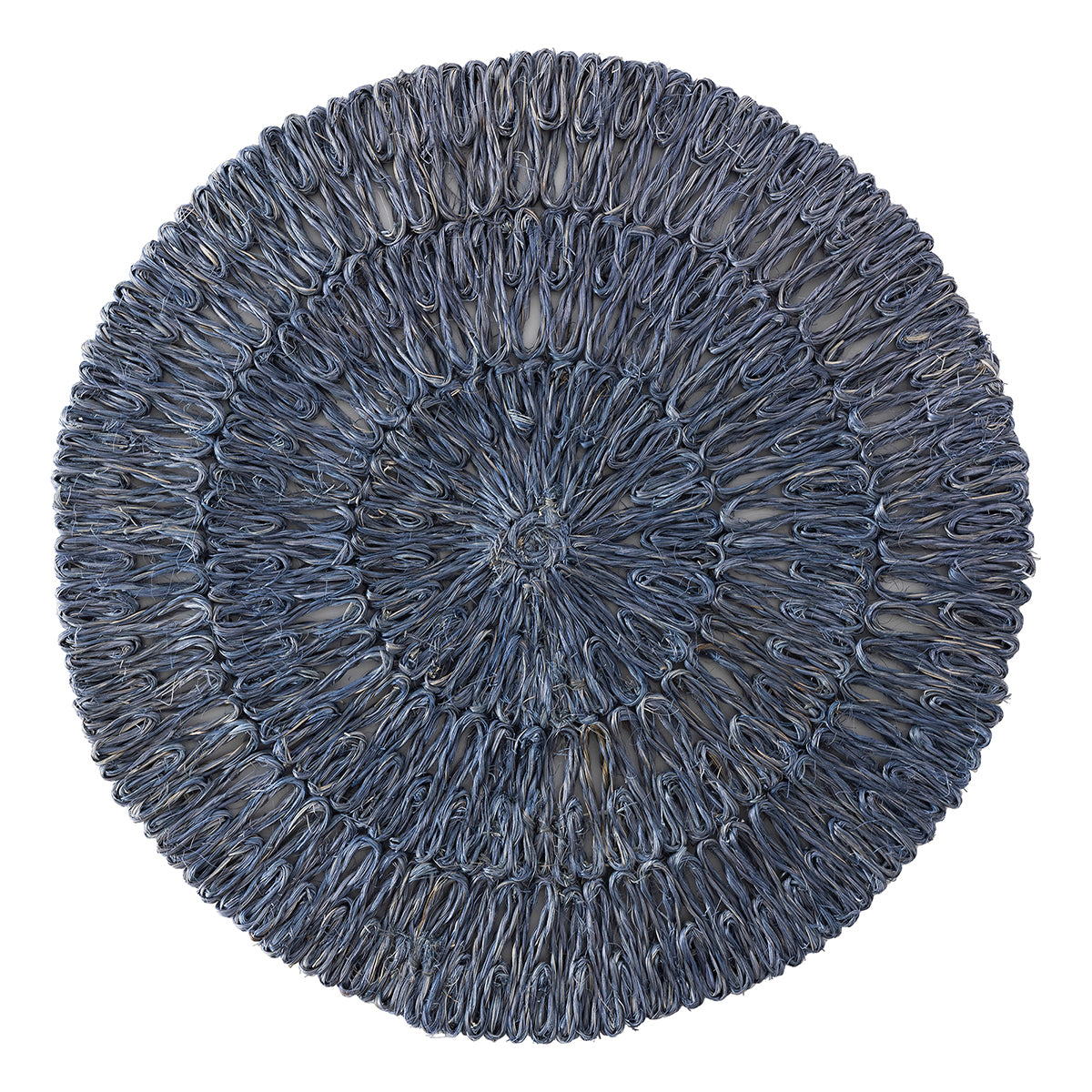 Straw Loop Placemat - Delft Blue - Delft Blue