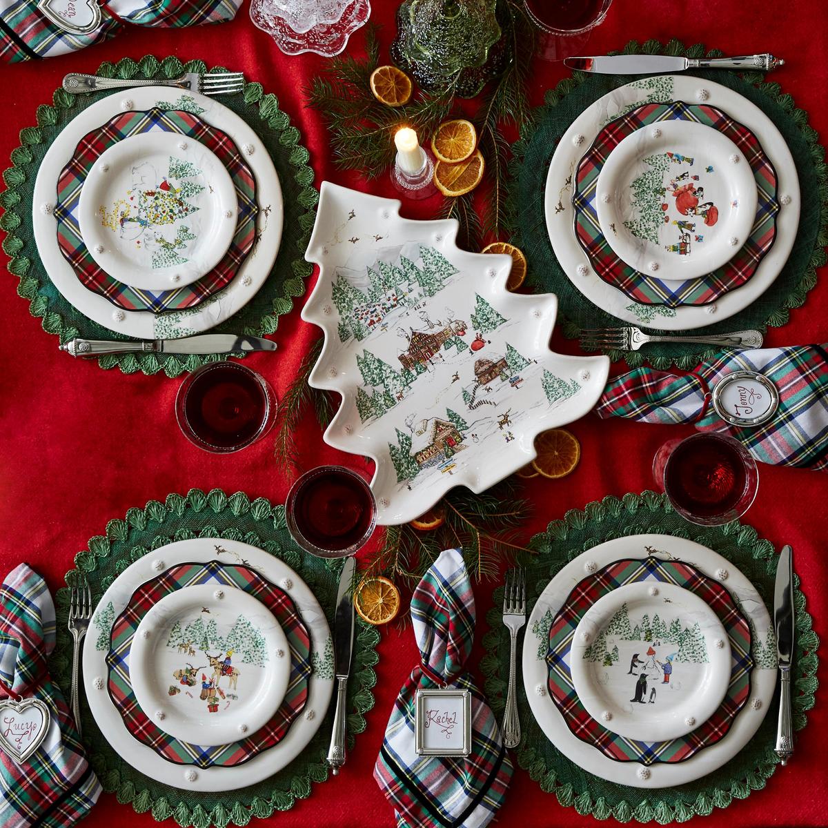 Isadora Placemat - Evergreen – Juliska
