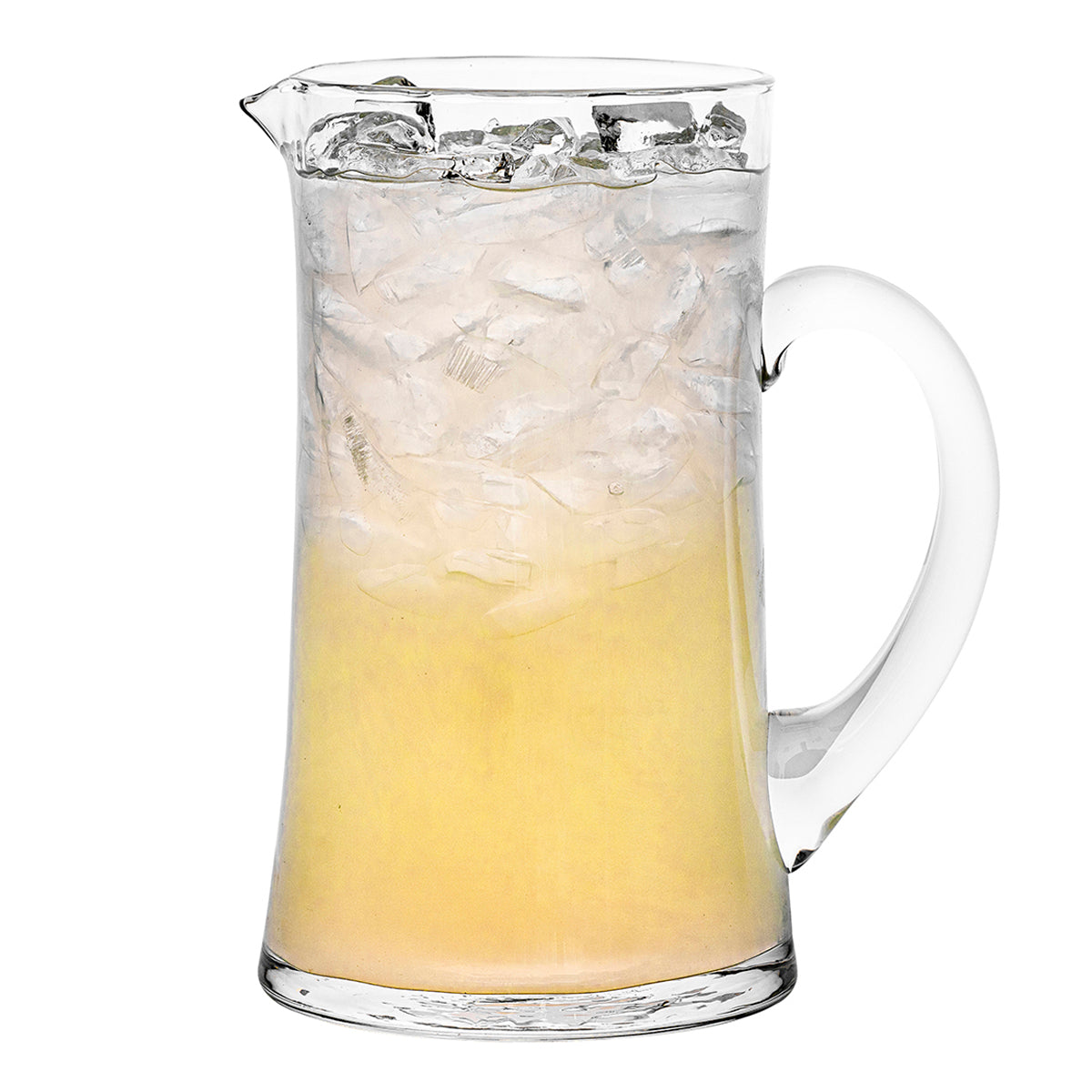 Vintage Glass Pitcher / スペースエイジ クラックガラス Juliska Puro Glass Pitcher