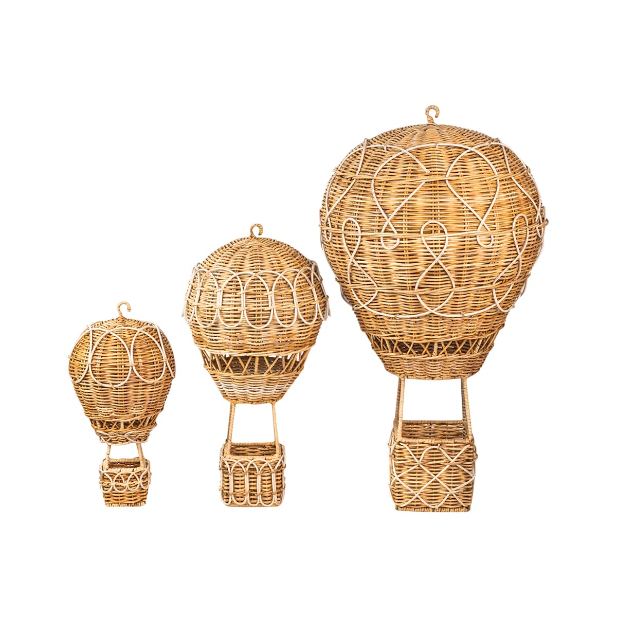 Provence Rattan Hot Air Balloon - Medium | Juliska – Shop Juliska