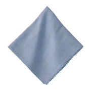 This decidedly chic napkin accessorizes any table setting with that perfect balance of casual-meets-impeccable that French aunties have been effortlessly achieving forever. The cotton/linen blend is textural and elegant, while the hand-knotted trim lends subtle flair. One can never have enough of these versatile linens on hand, for everything from midweek takeout to your most formal occasions. 