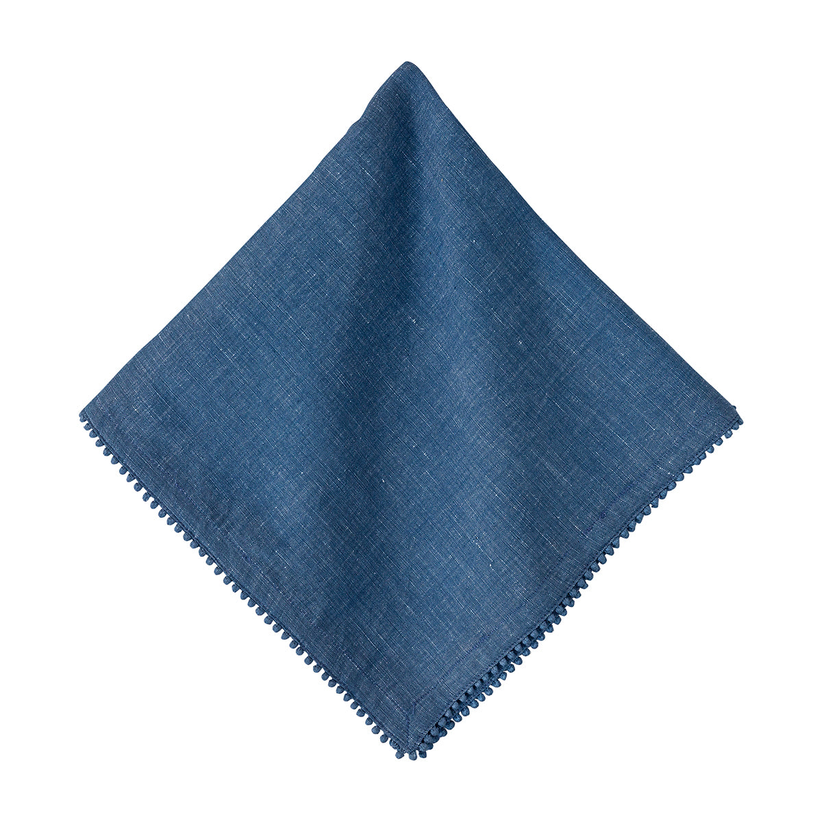 This decidedly chic napkin accessorizes any table setting with that perfect balance of casual-meets-impeccable that French aunties have been effortlessly achieving forever. The cotton/linen blend is textural and elegant, while the hand-knotted trim lends subtle flair. One can never have enough of these versatile linens on hand, for everything from midweek takeout to your most formal occasions. 