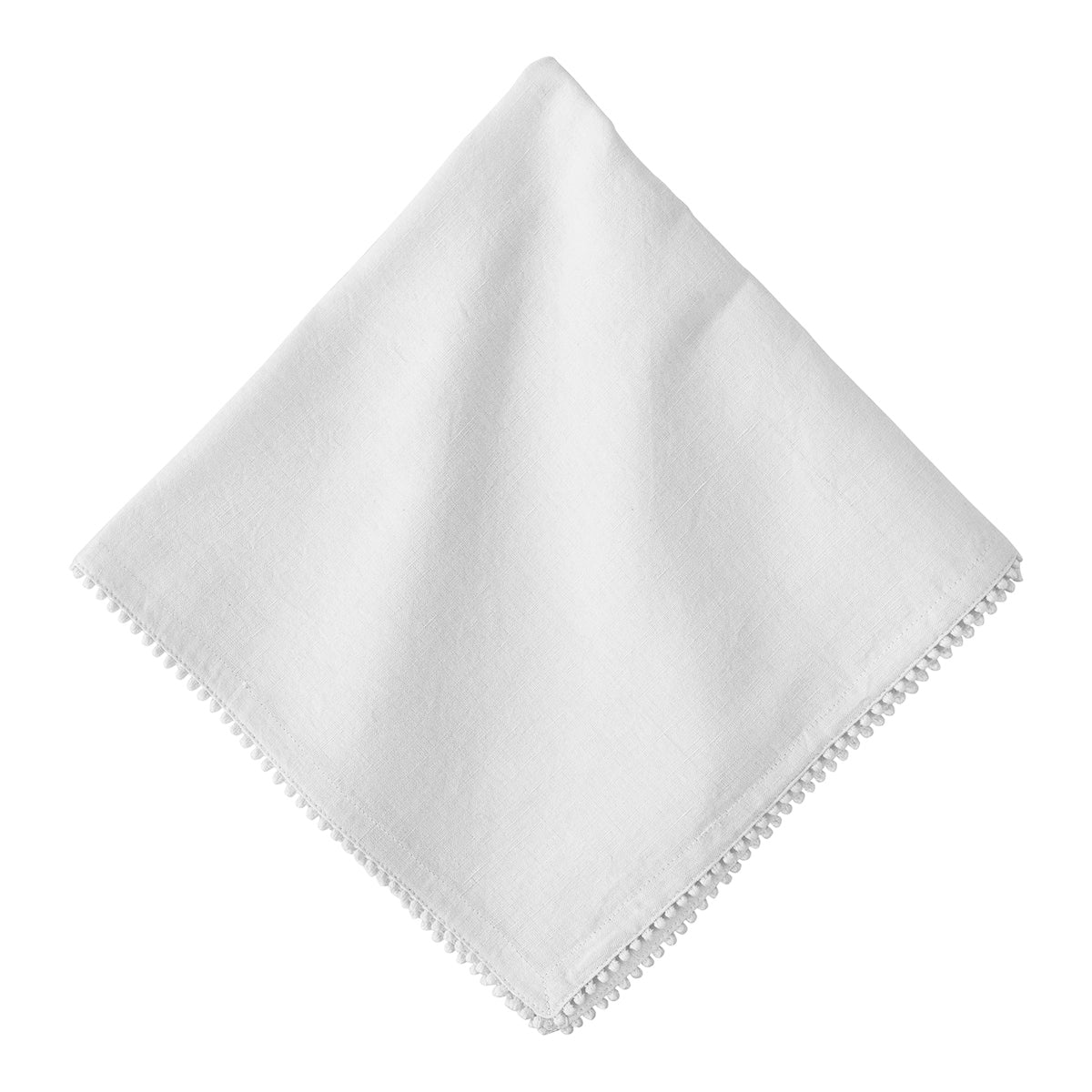 This decidedly chic napkin accessorizes any table setting with that perfect balance of casual-meets-impeccable that French aunties have been effortlessly achieving forever. The cotton/linen blend is textural and elegant, while the hand-knotted trim lends subtle flair. One can never have enough of these versatile linens on hand, for everything from midweek takeout to your most formal occasions. 